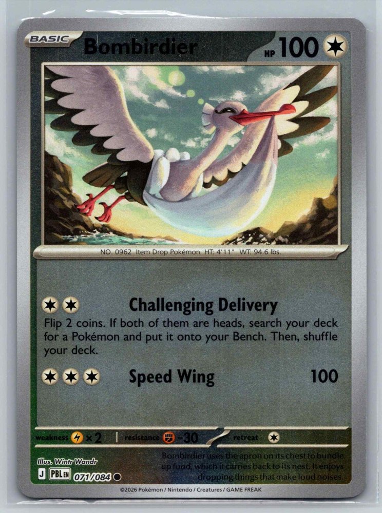 Bombirdier front