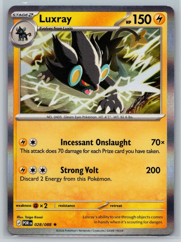 Luxray front
