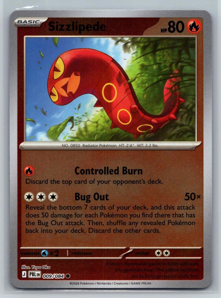 Sizzlipede front