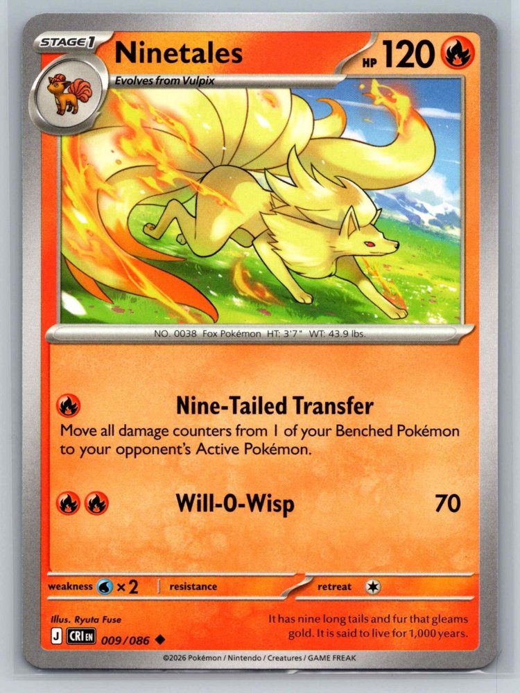 Ninetales front