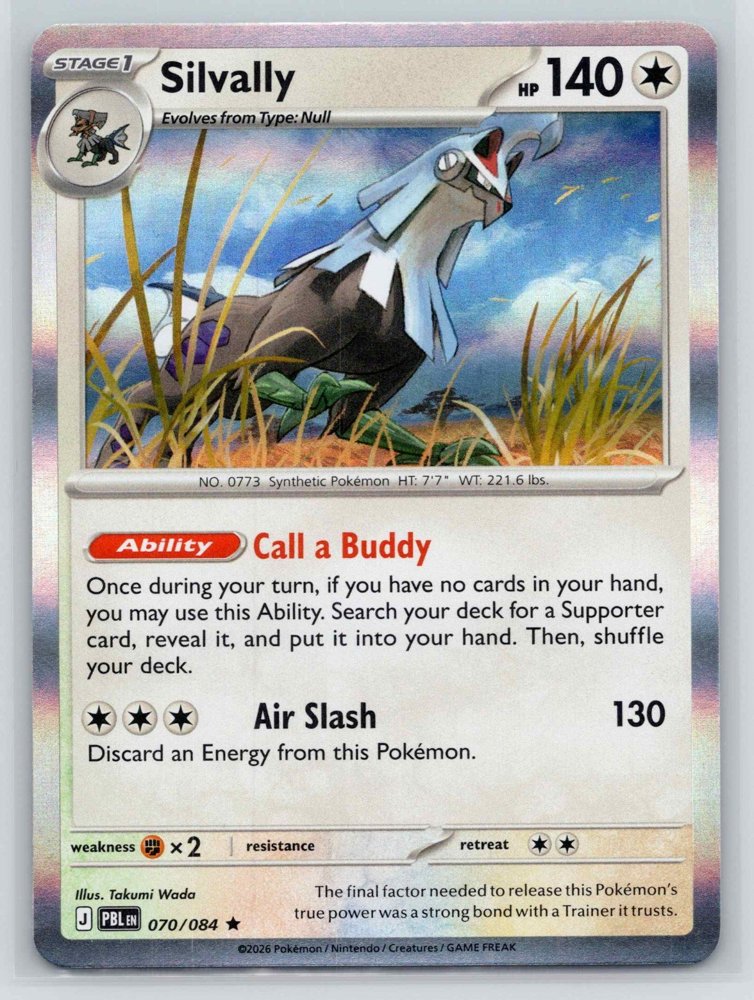 Silvally front
