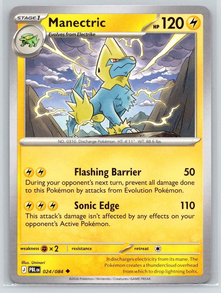 Manectric front