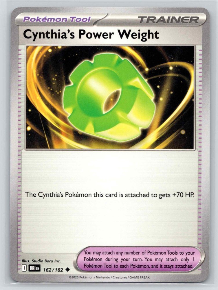 Cynthia's Power Weight front