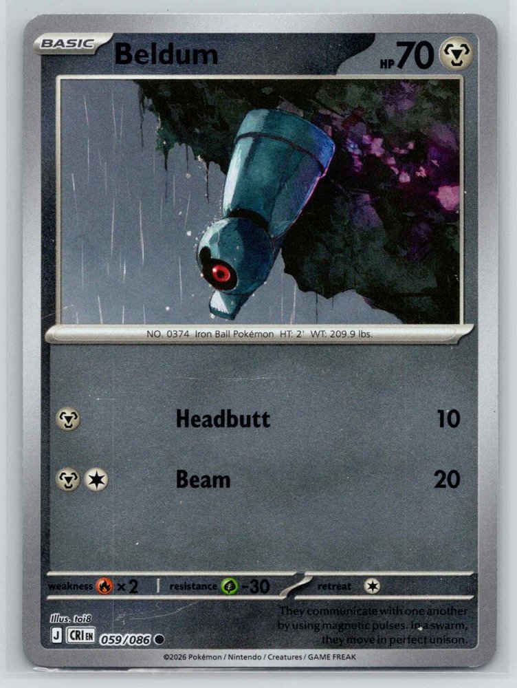 Beldum front