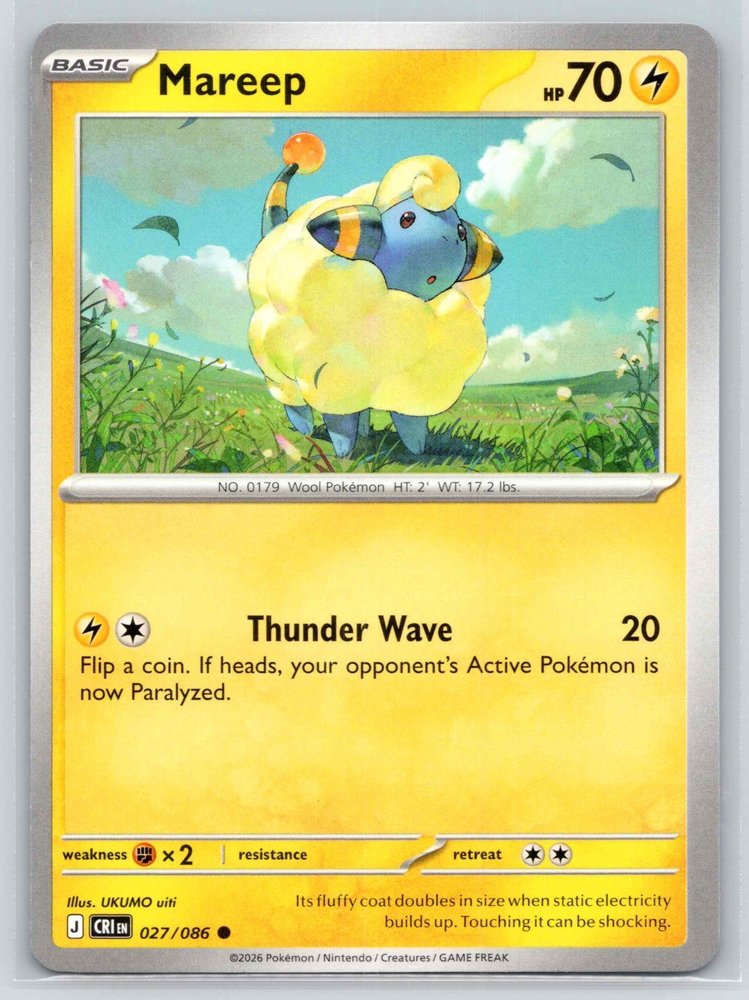 Mareep front