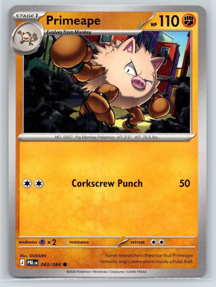 Primeape front