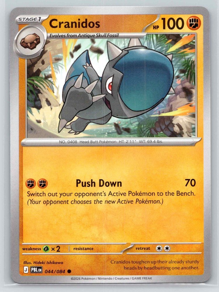 Cranidos front