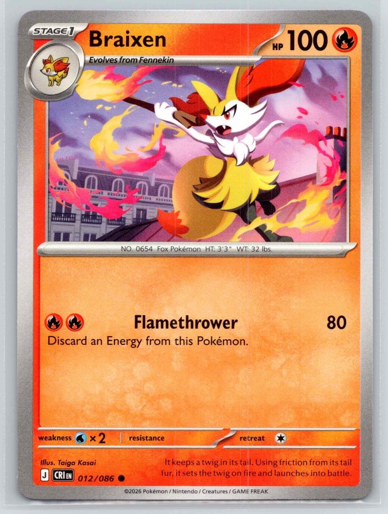 Braixen front
