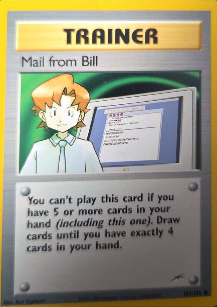 Mail from Bill