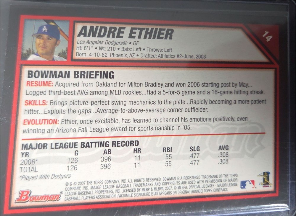 Andre Ethier back