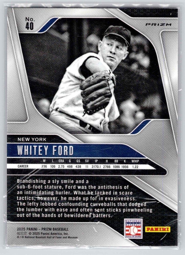 Whitey Ford back