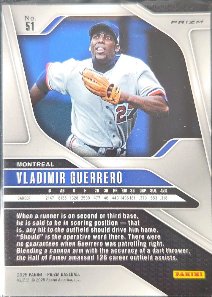 Vladimir Guerrero back
