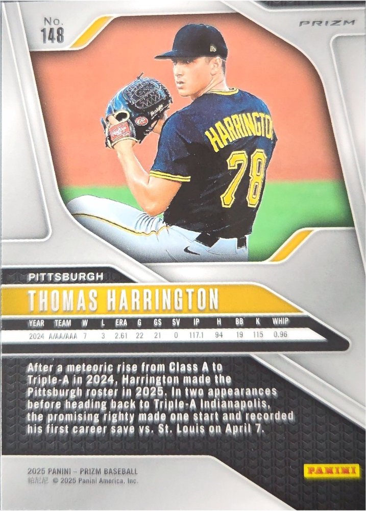 Thomas Harrington back