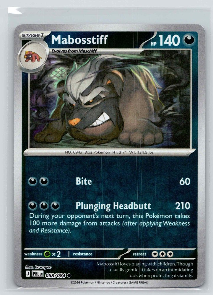 Mabosstiff front