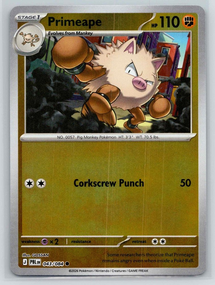 Primeape front