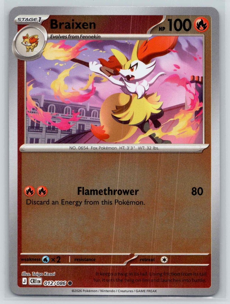 Braixen front