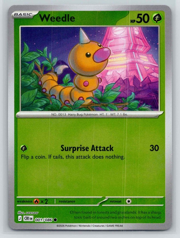 Weedle front