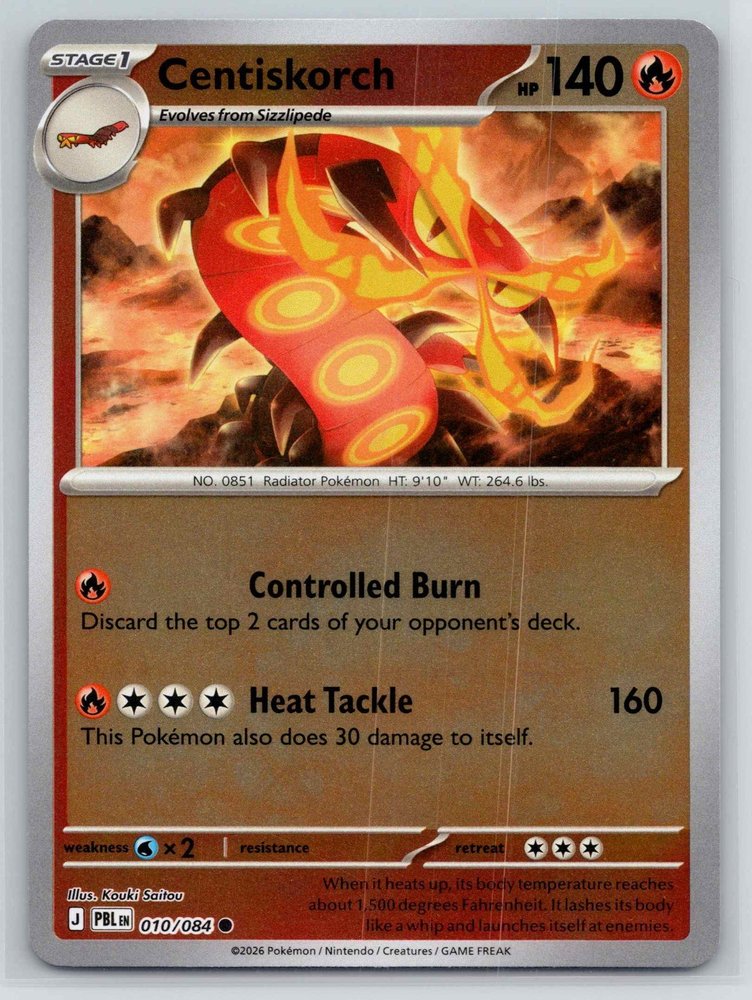 Centiskorch front